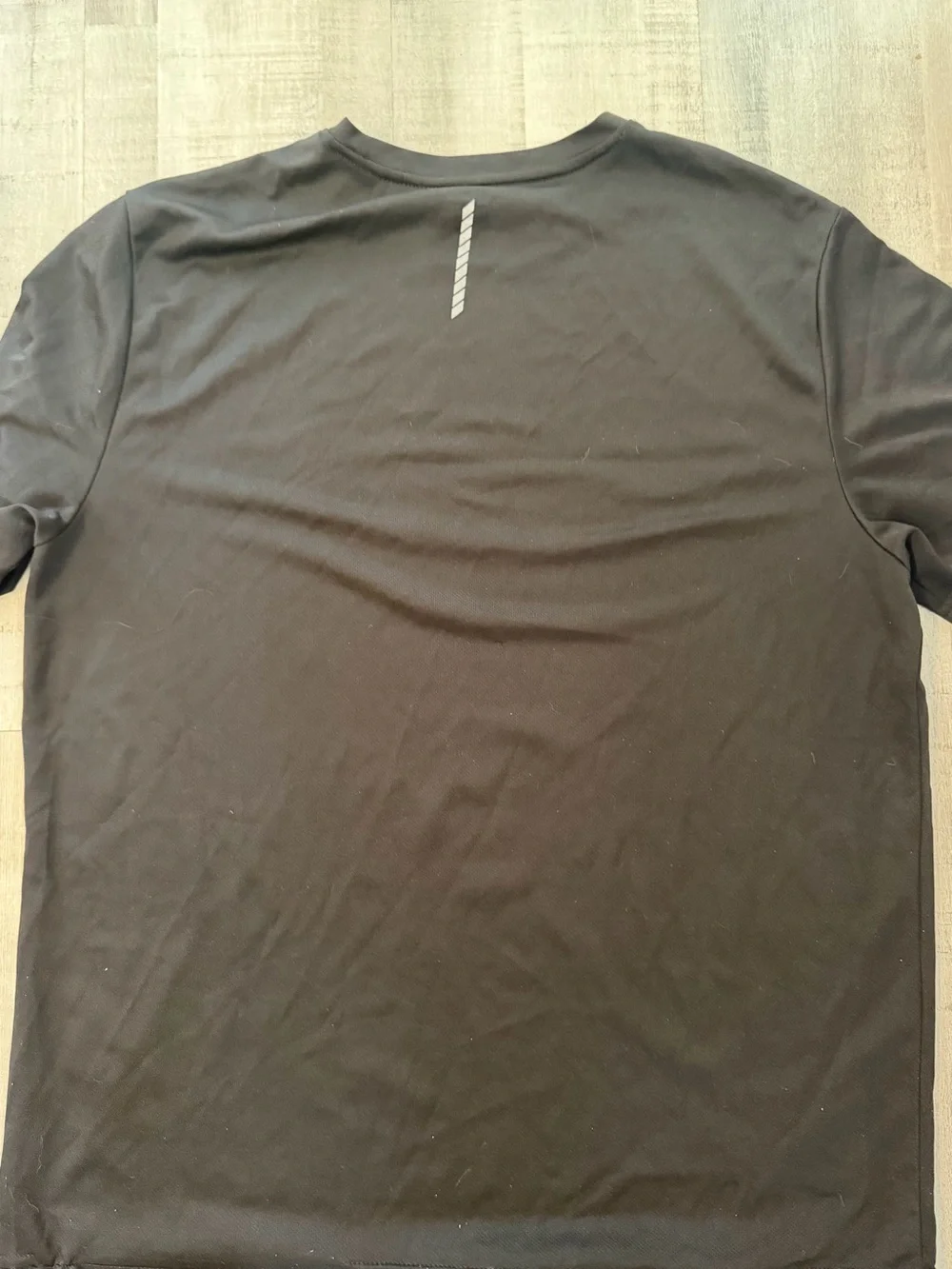 Men’s Large Shirt Lot of 2 Nike Dri-FIT Athletic Works Black Gray Activewear